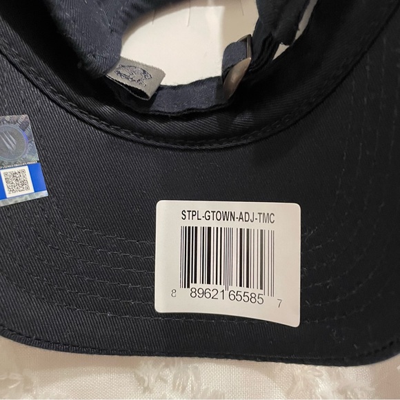 Georgetown Hoyas Embroidered G Baseball Hat Top of the World Navy hat - Picture 5 of 10